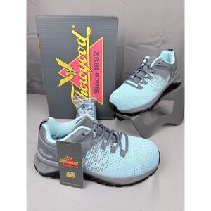 Thorogood AST Low Blue Composite Toe Work Shoes 509-0100 Womens 9 Grey Sneaker